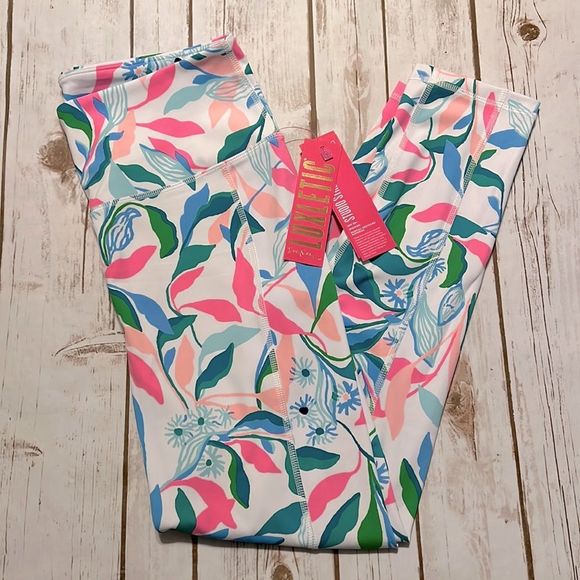 Lilly Pulitzer Pants - NWT Lilly Pulitzer Weekender High Rise Leggings Medium